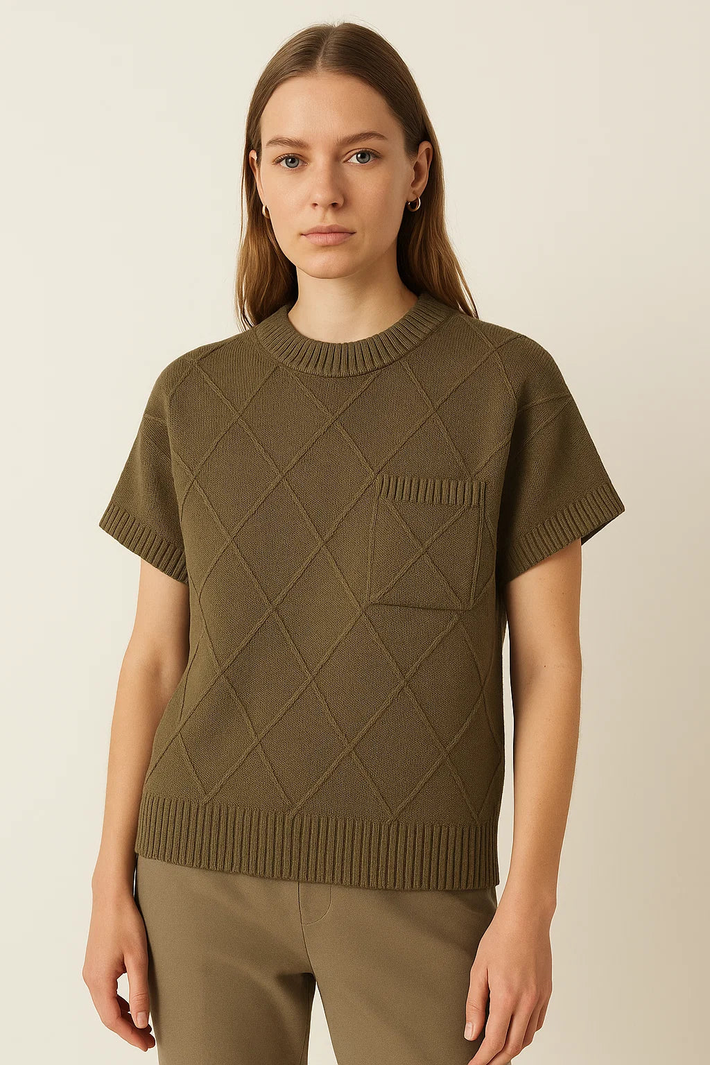 Mock Neck Sweater Vest