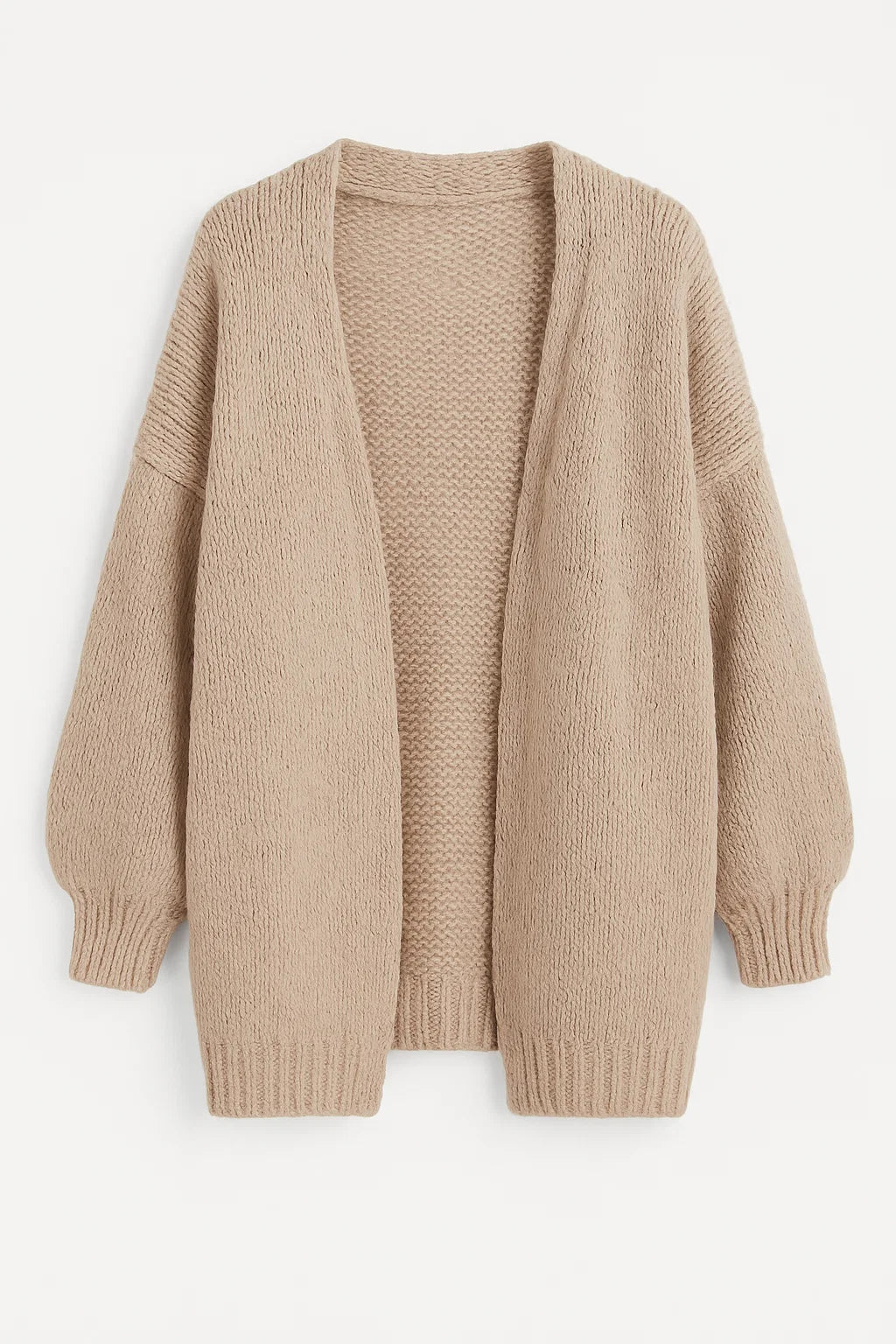 CozyFrame Chunky Knit Cardigan