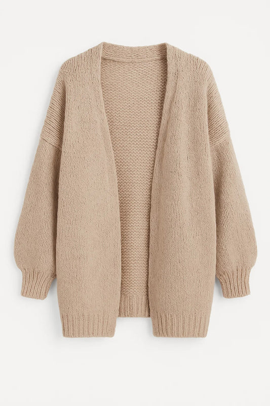 CozyFrame Chunky Knit Cardigan