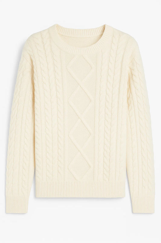Vintage Cable Knit Pullover
