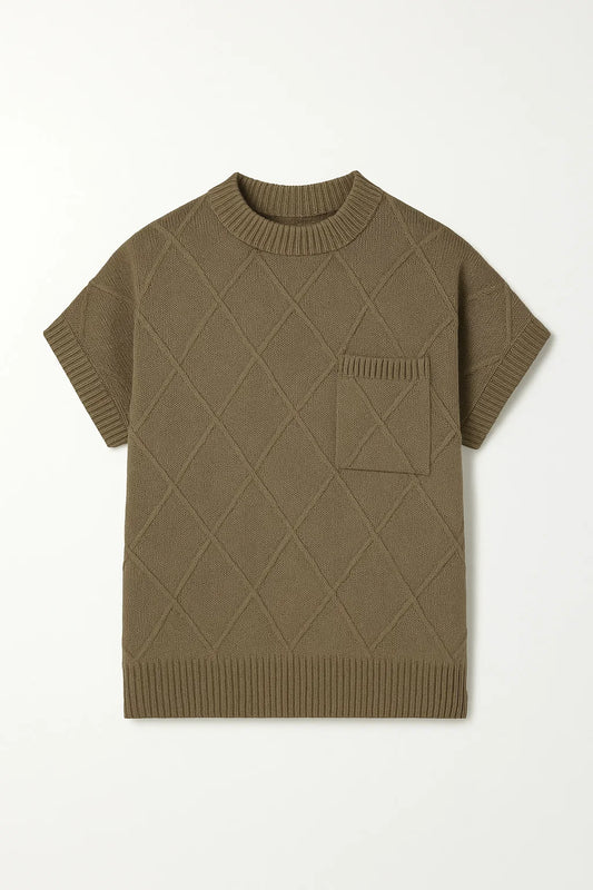 Mock Neck Sweater Vest