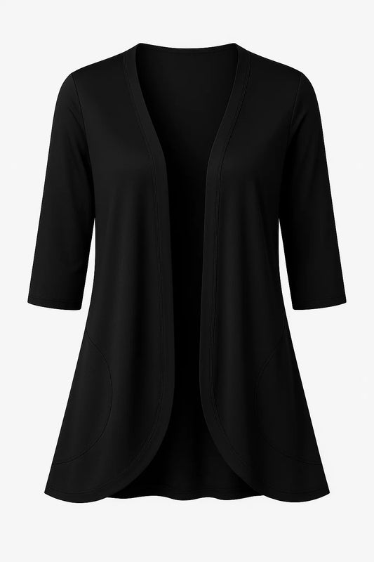 Airveil 3/4 Drape Cardigan