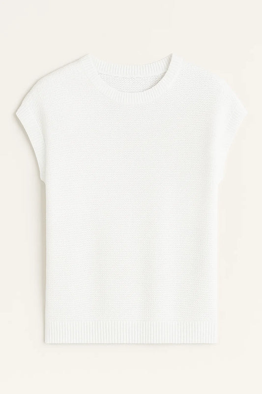 Cap Sleeve Sweater Vest