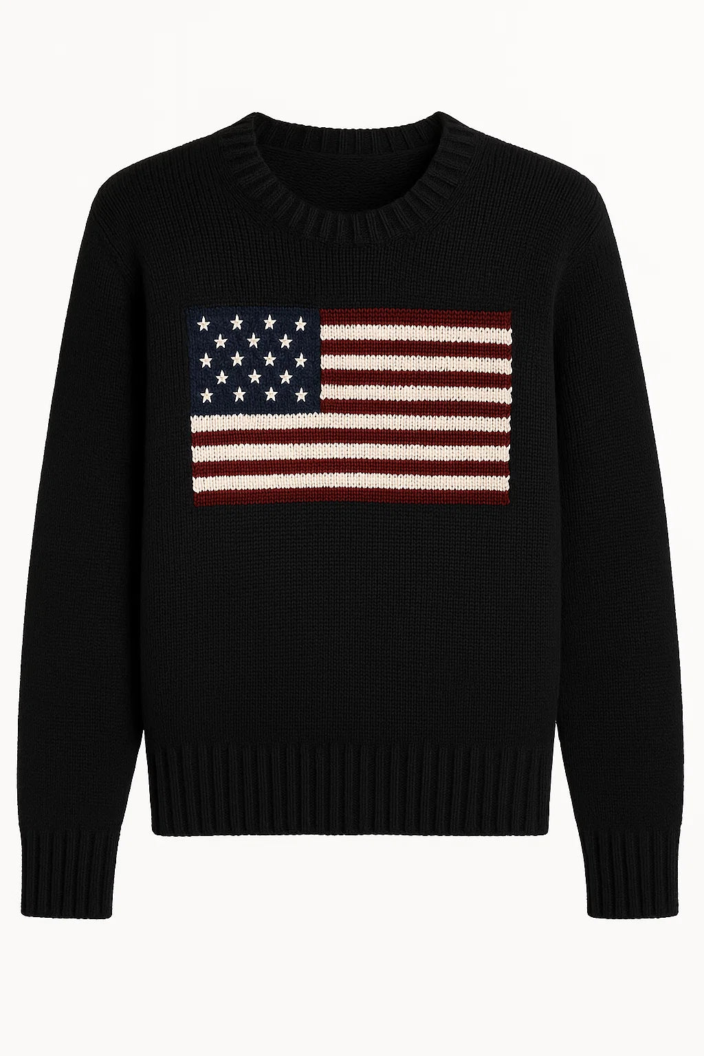 Patriotic Flag Sweater