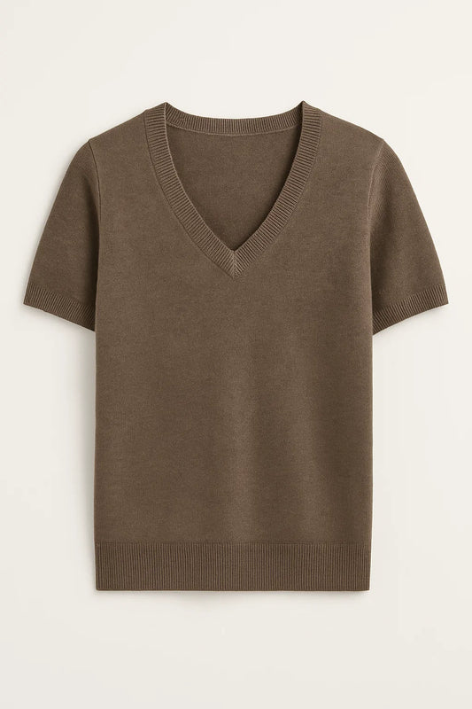 Serene V-Neck Knit – Summer
