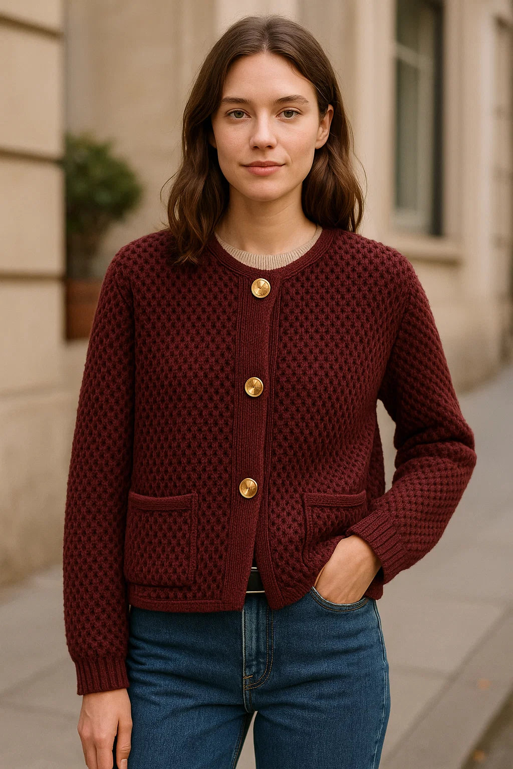 SoftStructure Knit Cardigan
