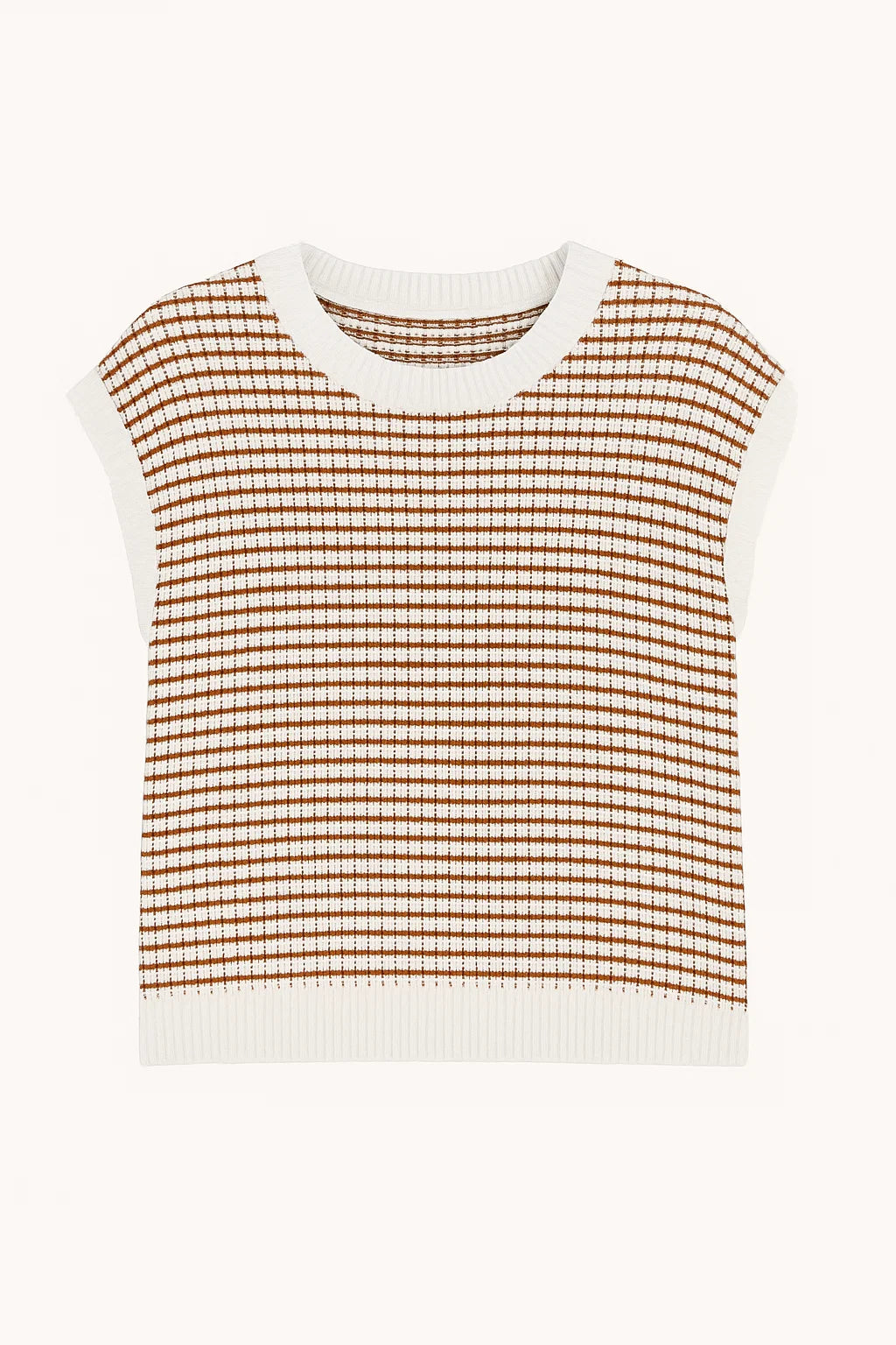 Striped Ease Knit Vest