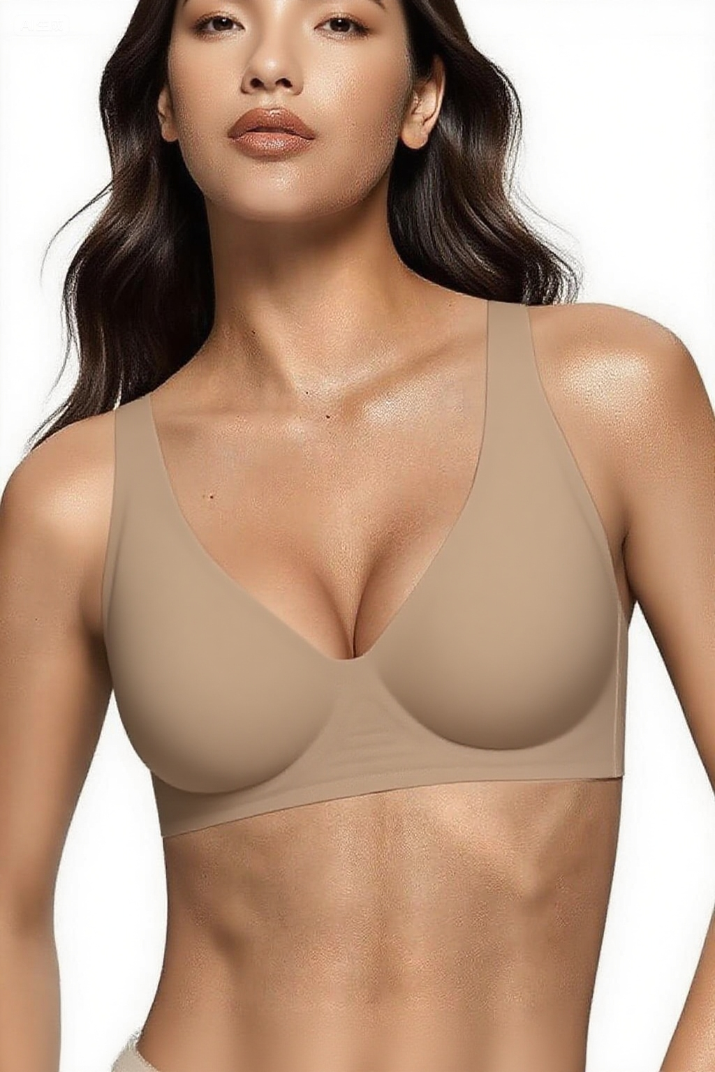 Deep V Bras Wireless Comfortable Bra