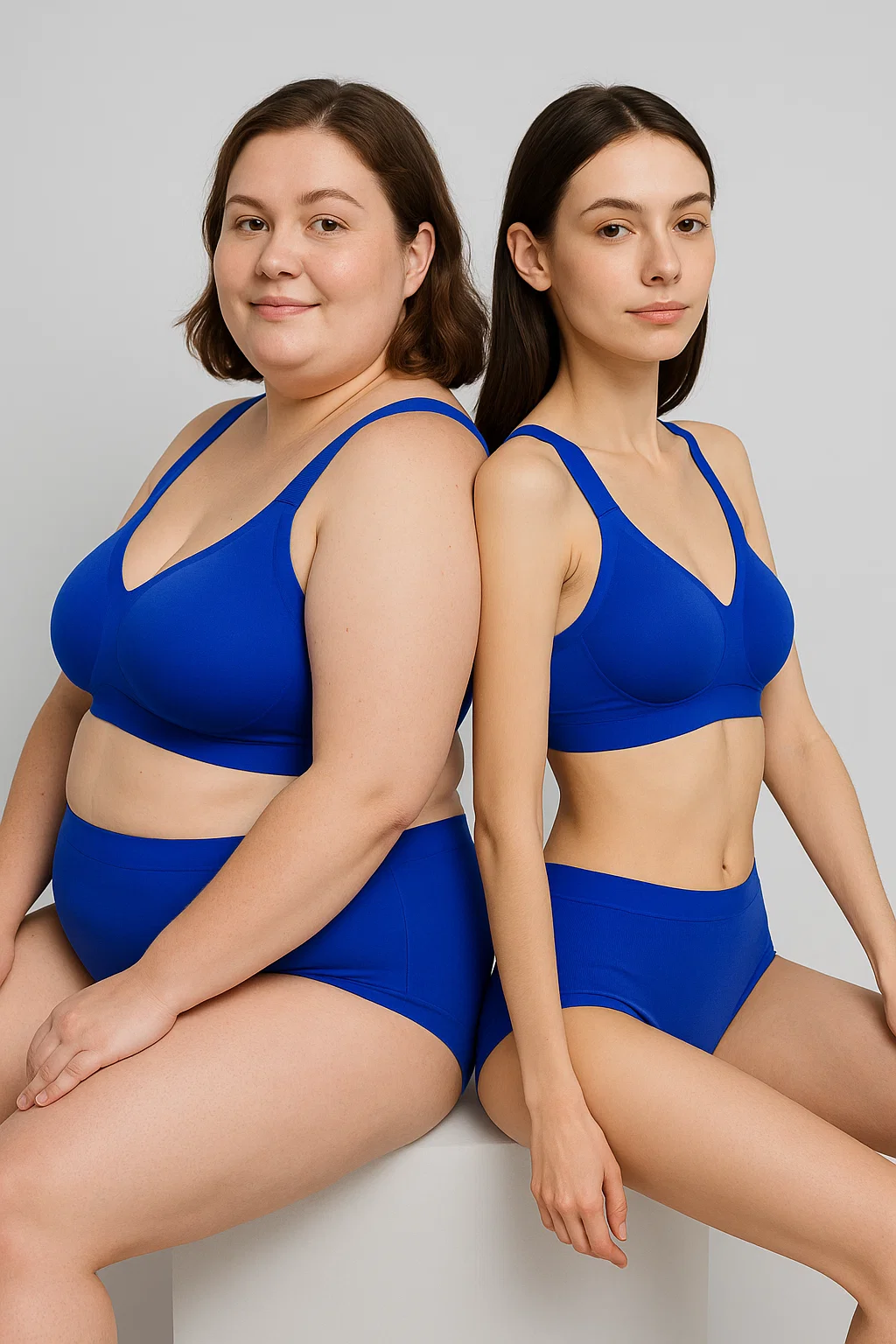 Zero Gravity Seamless Wireless Bra - Blue