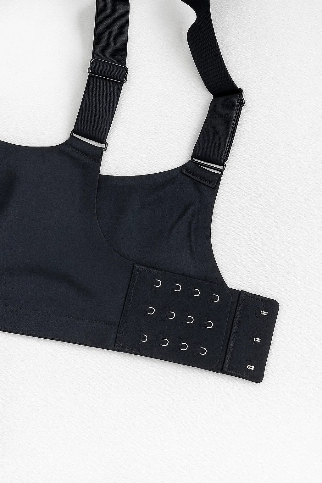 Super Soft Seamless Fixed Cup Bra - Black