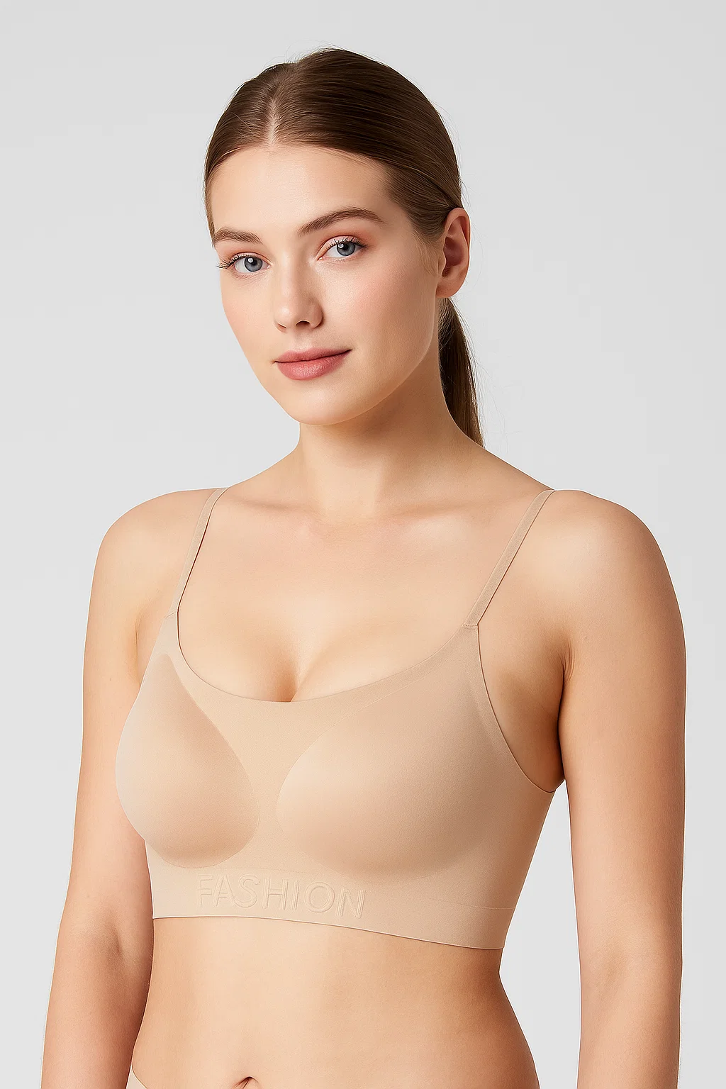Second-Skin Nude Seamless Bra